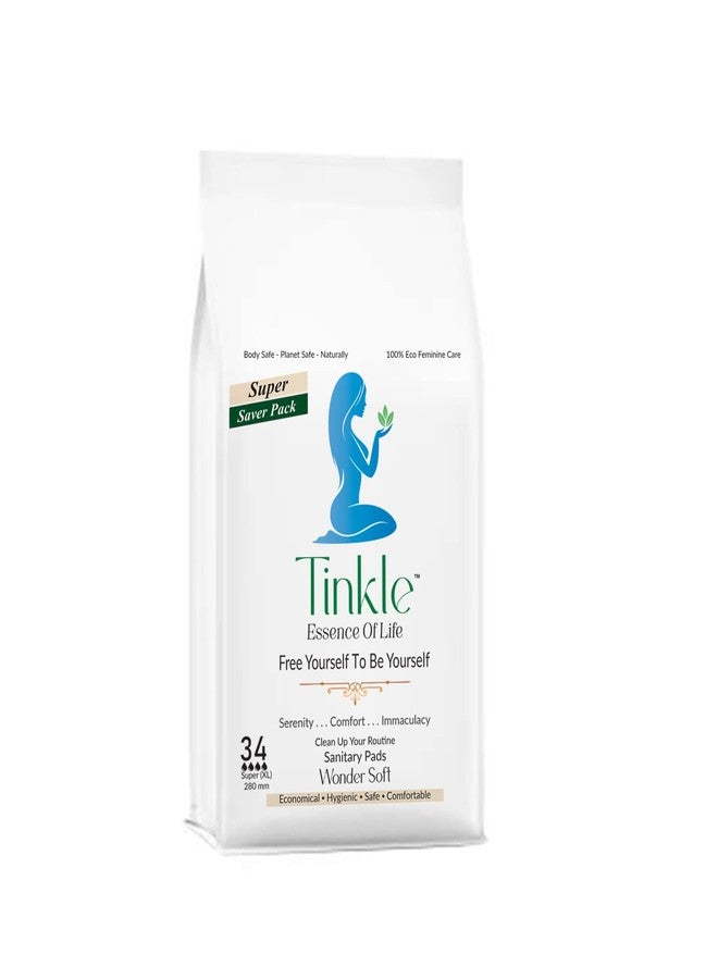 تنكل فوط صحية تينكل وندر-سوفت للمراهقات، مانعة للتسرب، 240 مم، مقاس صغير/عادي، فوط صحية ناعمة كالحرير، امتصاص سريع، حماية تدوم 8 ساعات، 60 فوطة صحية للمراهقات - Image 1